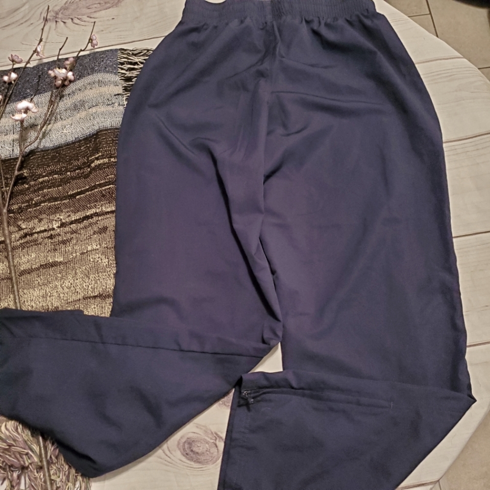 Under Armour Navy Blue Polyester Drawstring Track… - image 5